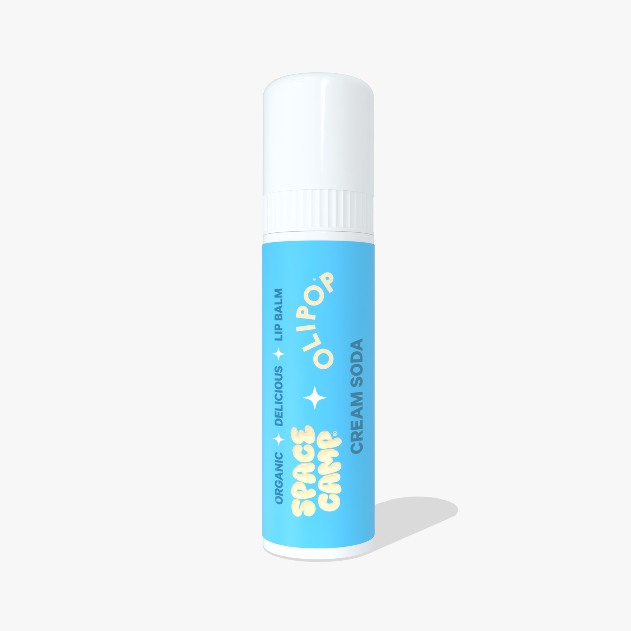 Hydrating OLIPOP Cream Soda Lip Balm | Space Camp Wellness