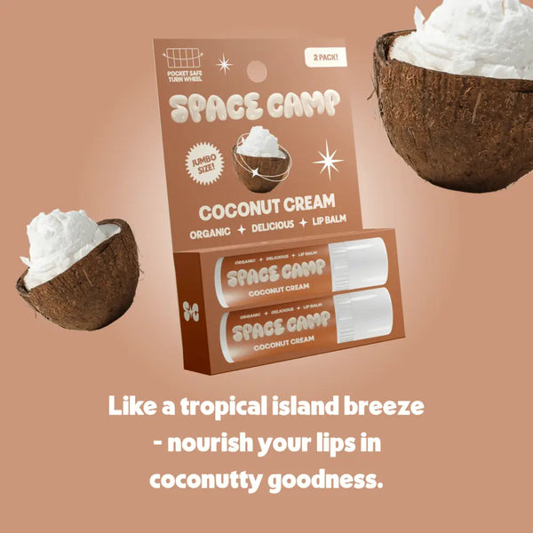 coconut flavored lip balm