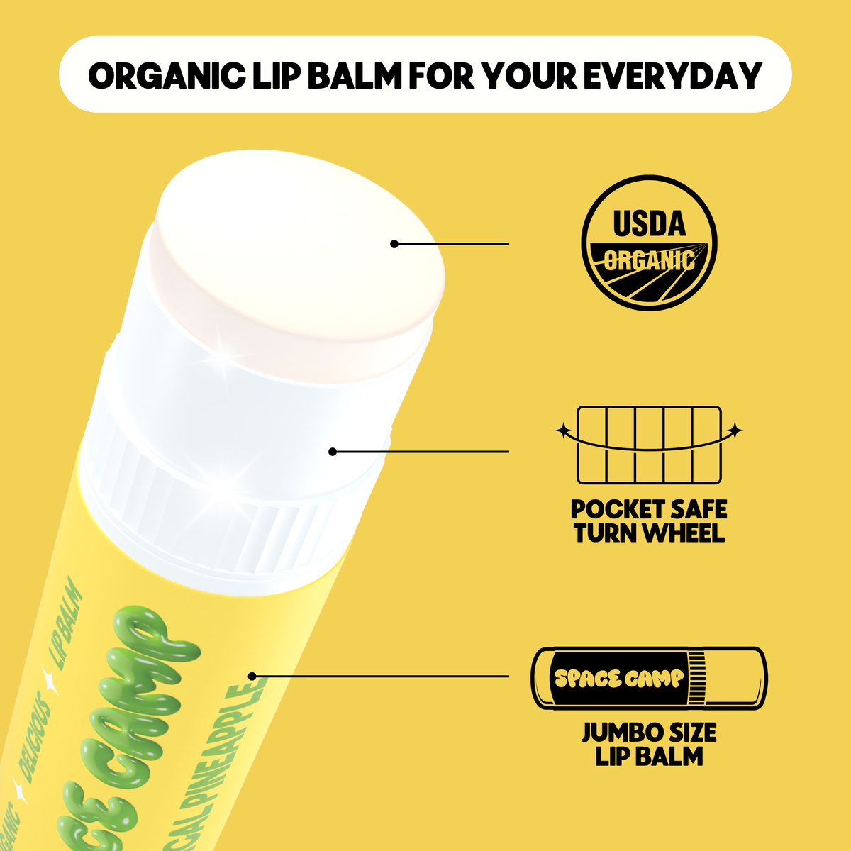 Tropical Pineapple Lip Balm